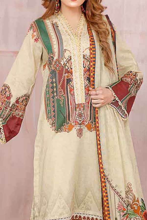 Kanwal Digital Print Lawn`22 D#103 Pista