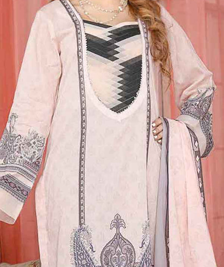 Kanwal Digital Print Lawn`22 D#106 Grey