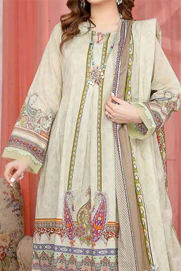 Kanwal Digital Print Lawn`22 D#106 Pista