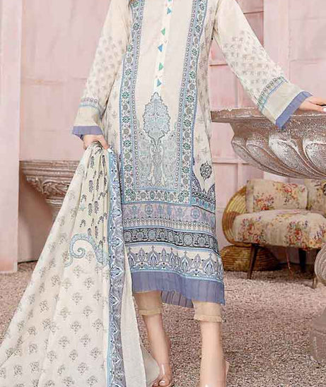 Kanwal Digital Print Lawn`22 D#108 L Pista
