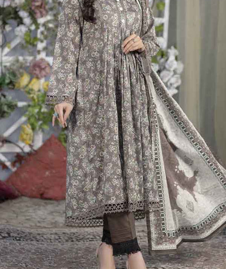 Kanwal Digital Print Lawn`22 D#02 L Pista