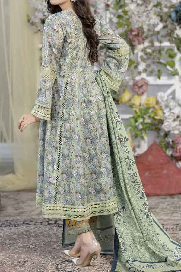 Kanwal Digital Print Lawn`22 D#03 Pista