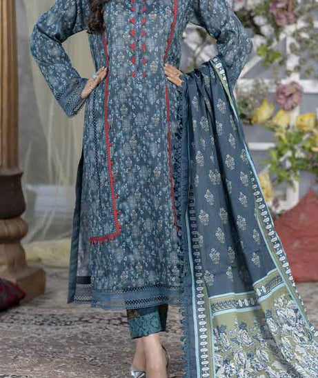 Kanwal Digital Print Lawn`22 D#05 Zink