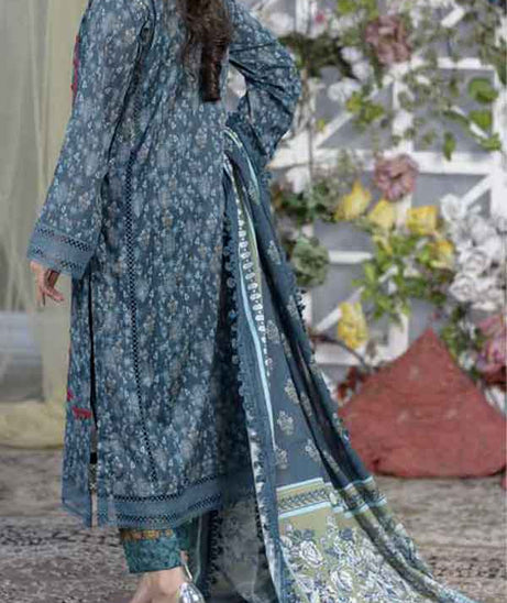 Kanwal Digital Print Lawn`22 D#05 Zink