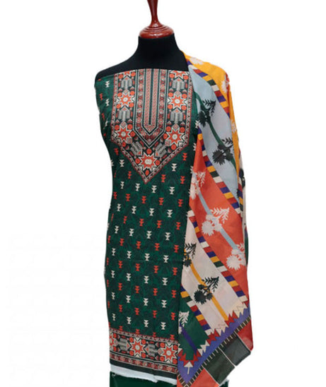 Kanwal Print Lawn'24 D#137 (D Green)
