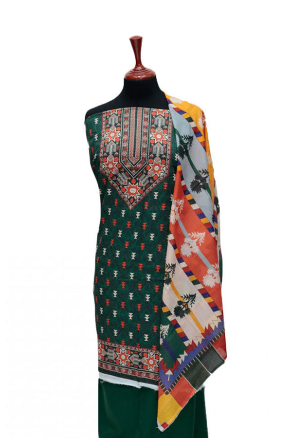 Kanwal Print Lawn'24 D#137 (D Green)