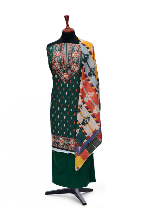 Kanwal Print Lawn'24 D#137 (D Green)