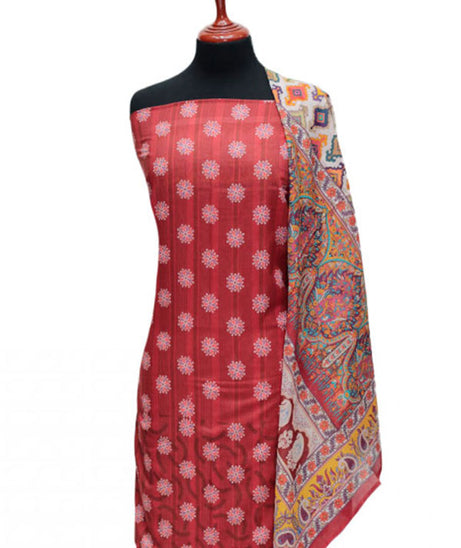Kanwal Print Lawn'24 D#138 (Red)