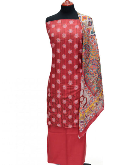 Kanwal Print Lawn'24 D#138 (Red)