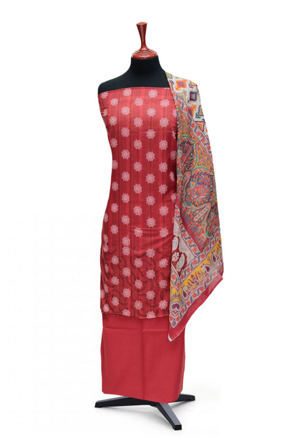 Kanwal Print Lawn'24 D#138 (Red)