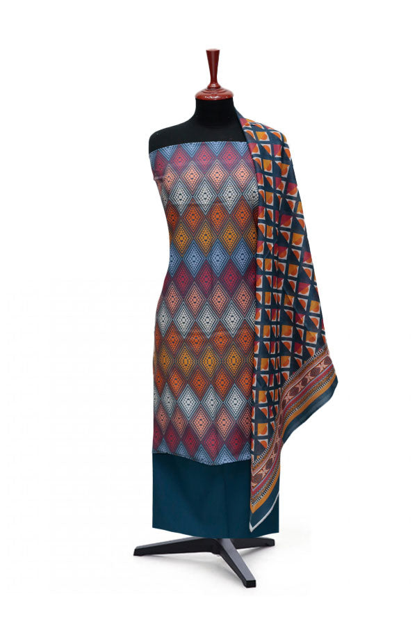 Kanwal Print Lawn'24 D#144 (Zink)