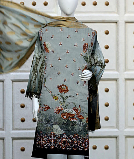 Kashish Jacquard Emb Lawn'23 D#10
