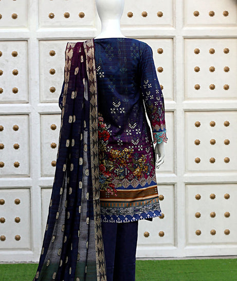 Kashish Jacquard Emb Lawn'23 D#3