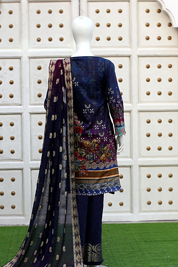 Kashish Jacquard Emb Lawn'23 D#3