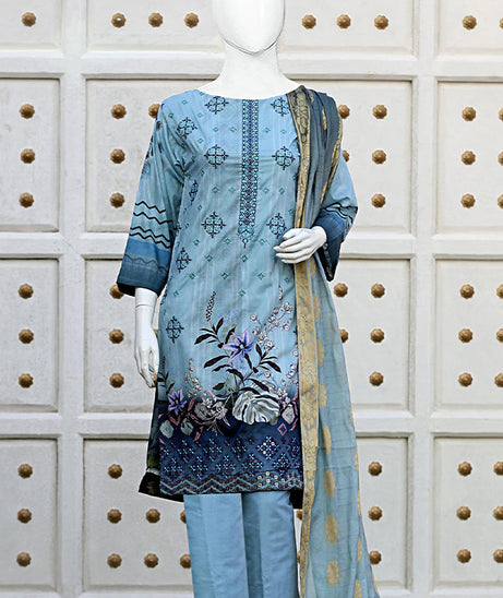 Kashish Jacquard Emb Lawn'23 D#4