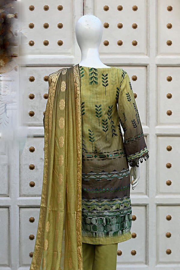 Kashish Jacquard Emb Lawn'23 D#7