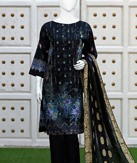 Kashish Jacquard Emb Lawn'23 D#8