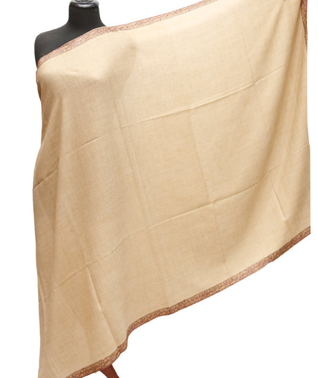 Kashmiri Medium Border Shawl D#182-4