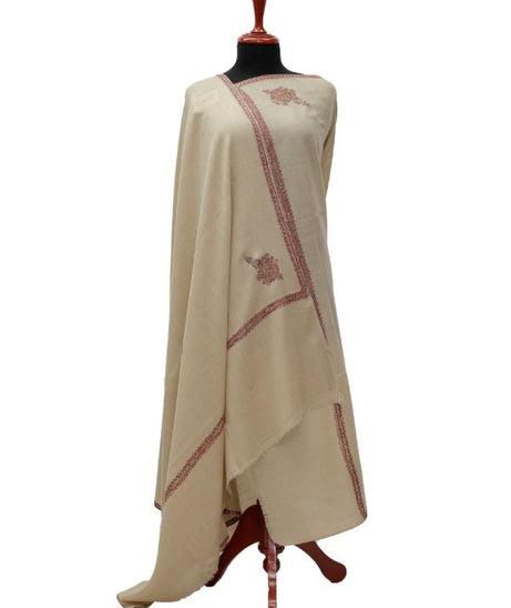Kashmiri Work Kingri Shawl D#44-1