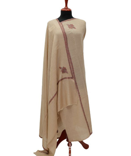 Kashmiri Work Kingri Shawl D#44-4