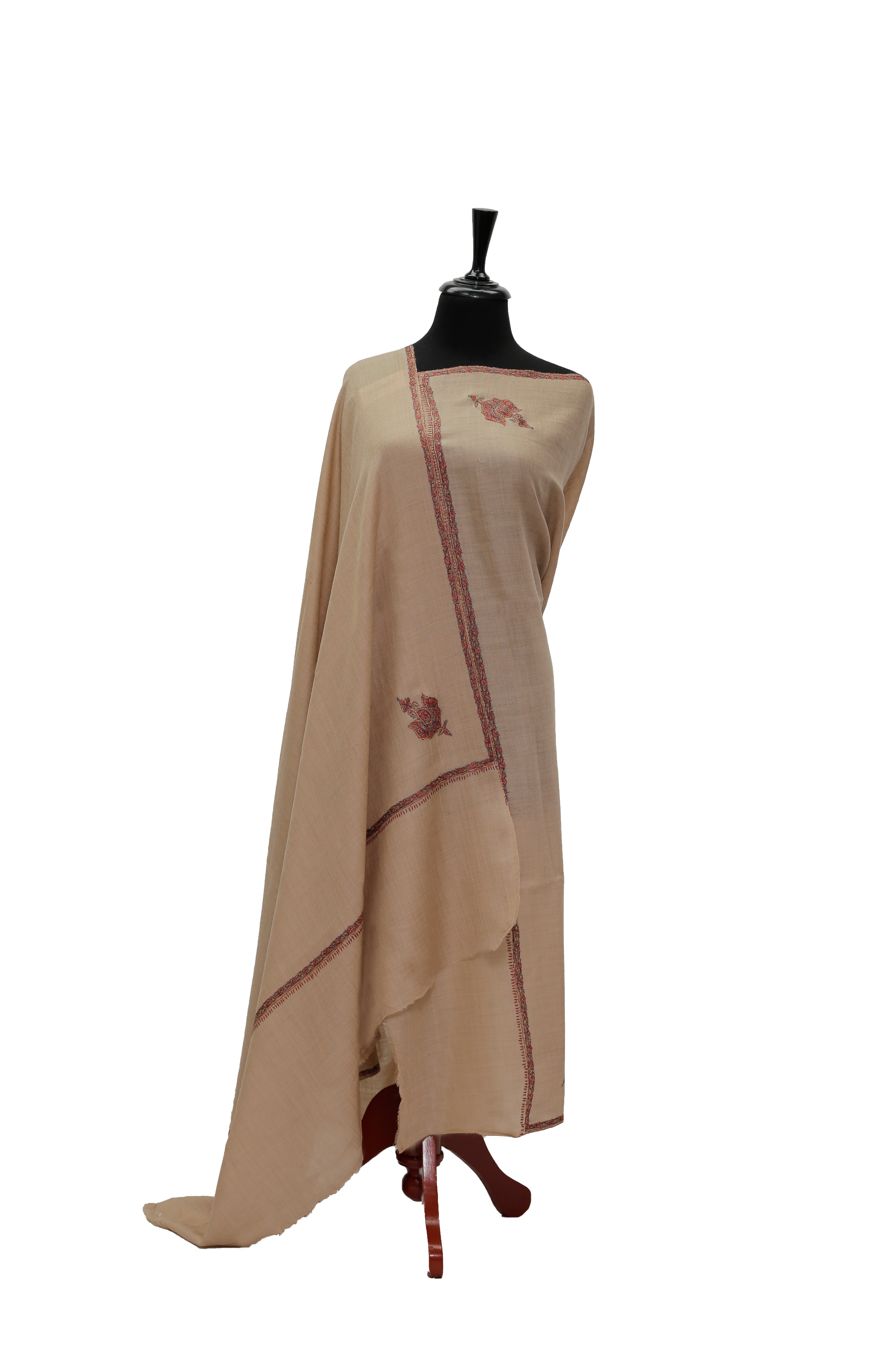 Kashmiri Work Kingri Shawl D#95-6