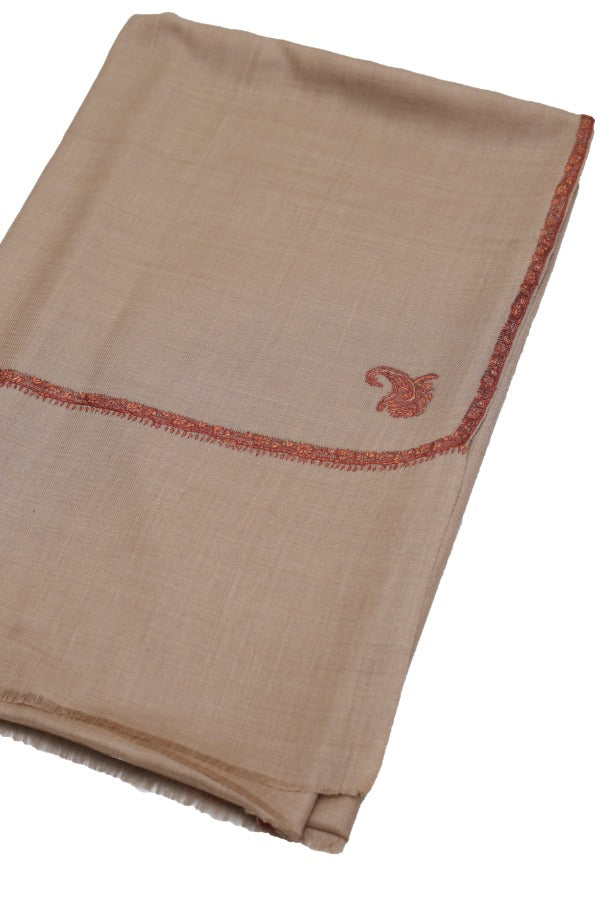Kashmiri Work Kingri Shawl D#96-4
