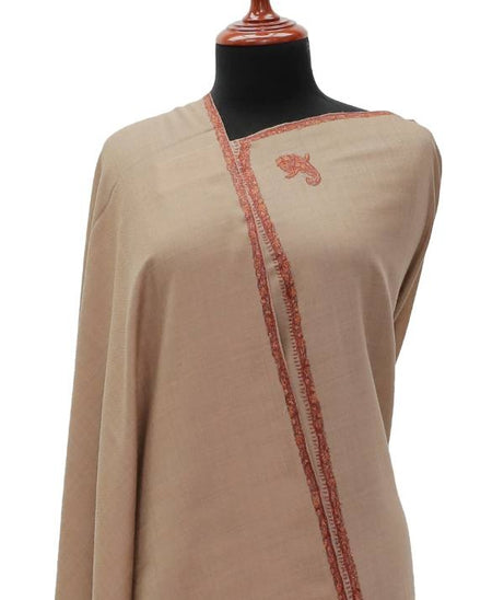 Kashmiri Work Kingri Shawl D#96-4