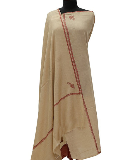 Kashmiri Work Kingri Shawl D#96-5