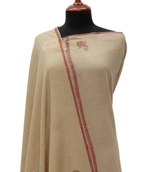 Kashmiri Work Kingri Shawl D#96-5