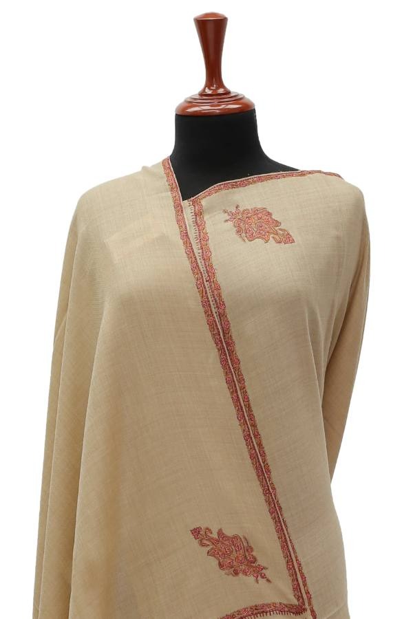 Kashmiri Work Kingri Shawl D#96-7