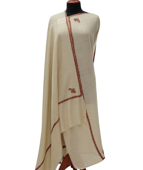 Kashmiri Work Kingri Shawl D#96-8