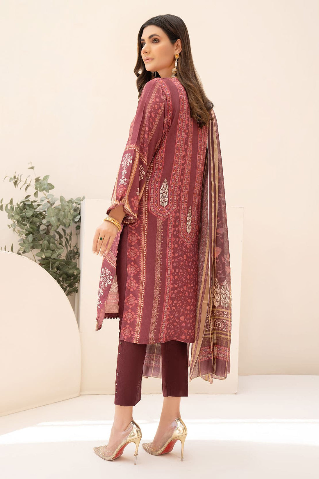 Kastoor Digital Emb Linen'22 D#7004