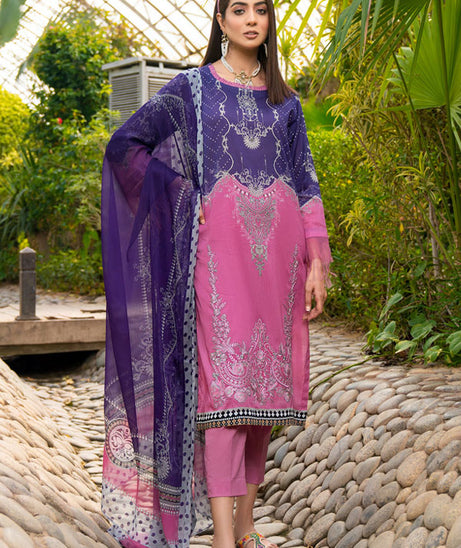 Kataan Gulaab S/Lawn`22 KN#5213050