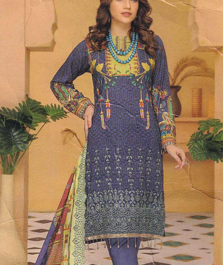 Kesarin D/Print Emb Viscose`20 D#4