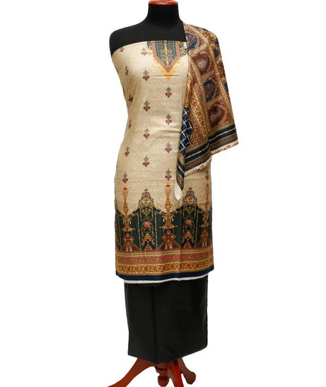 Khaddi DP Classic Linen`22 D#4324 Brown