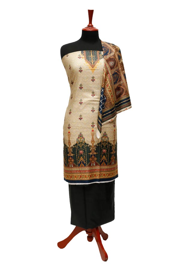 Khaddi DP Classic Linen`22 D#4324 Brown