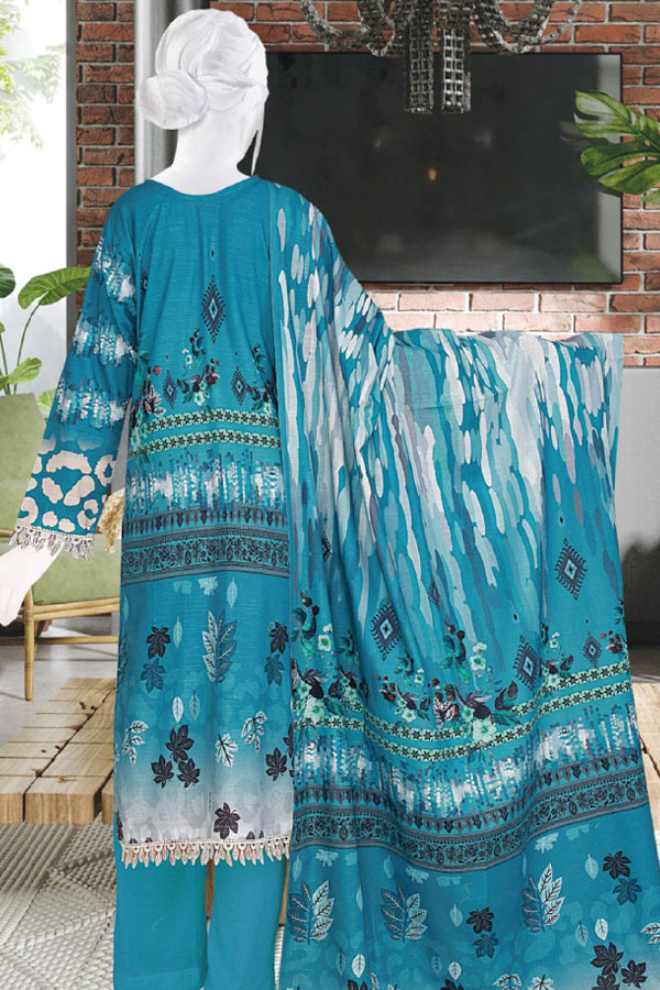 Khadija D/Print Khaddar`22 V-408 D#3