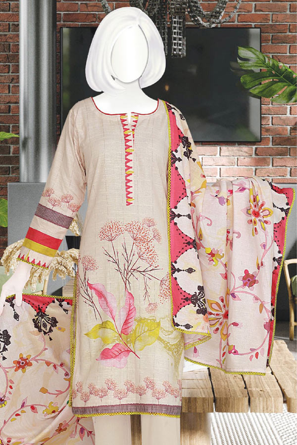 Khadija D/Print Khaddar`22 V-408 D#8