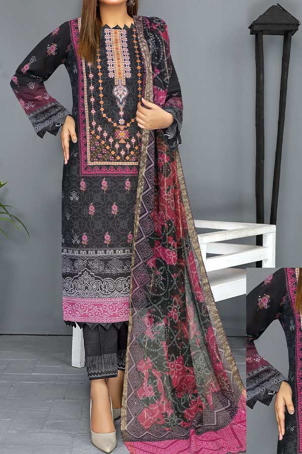 Khadija's Rang Eid Lawn`23 Vol-521 D#02