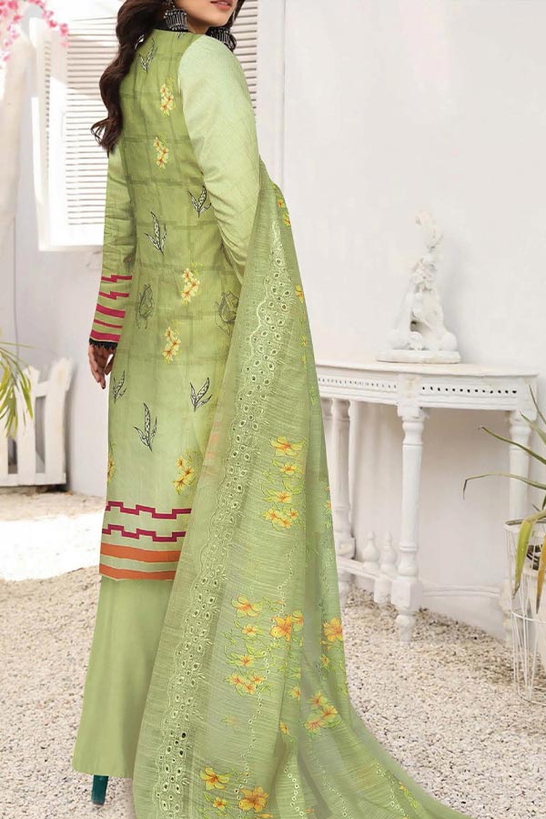 Khadija`s C-Kari Viscose`24 Vol-439 Green