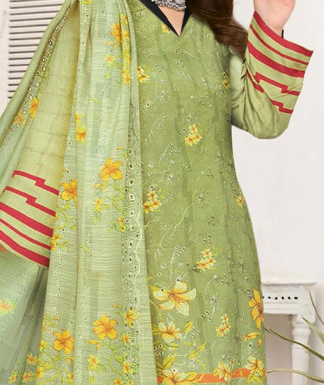 Khadija`s C-Kari Viscose`24 Vol-439 Green