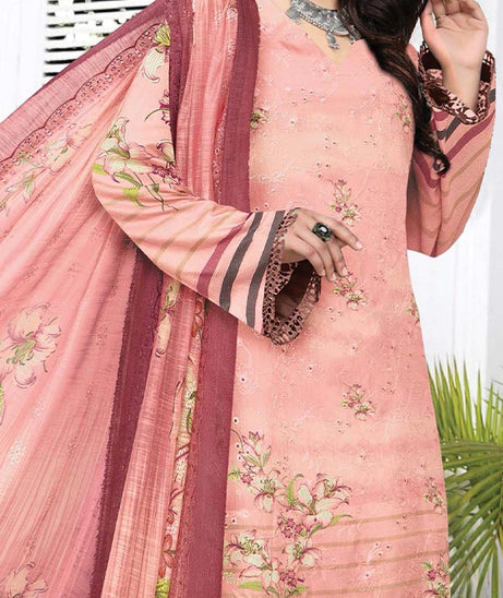 Khadija`s C-Kari Viscose`24 Vol-439 L-Peach