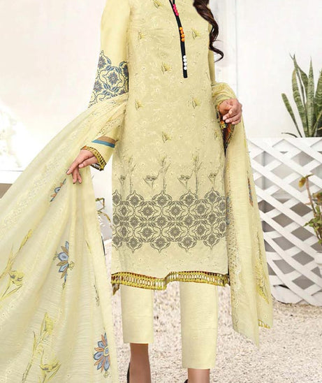 Khadija`s C-Kari Viscose`24 Vol-439 Lemon