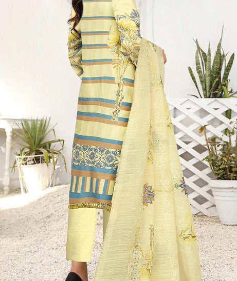 Khadija`s C-Kari Viscose`24 Vol-439 Lemon