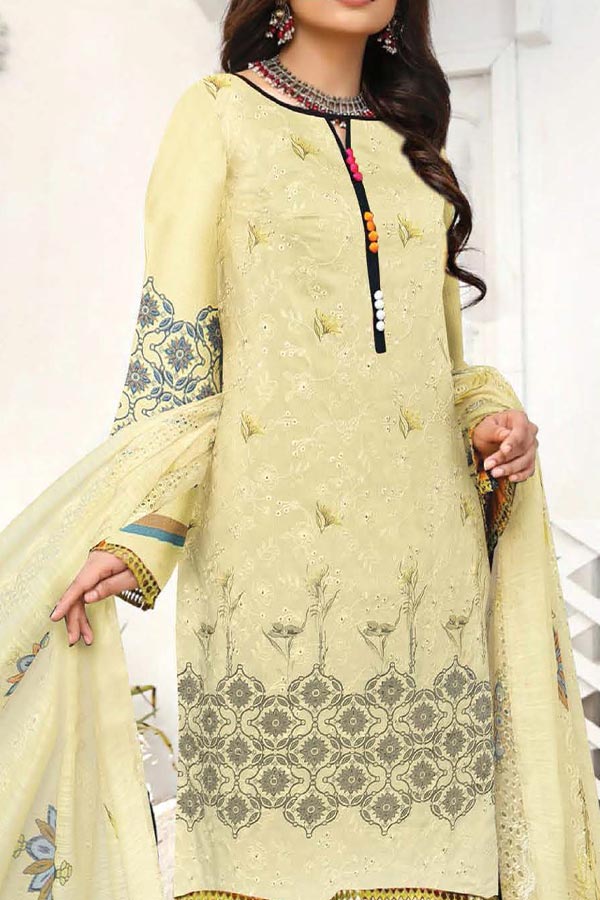 Khadija`s C-Kari Viscose`24 Vol-439 Lemon