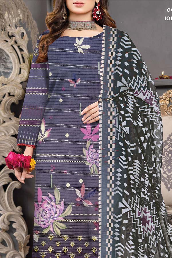 Khadija`s D-Lawn`24 V-710 D#04