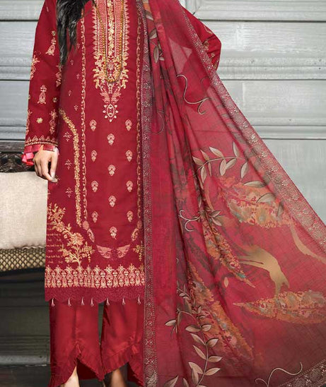 Khadija's Luxury Emb Lawn'23 D#01