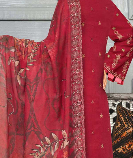 Khadija's Luxury Emb Lawn'23 D#01