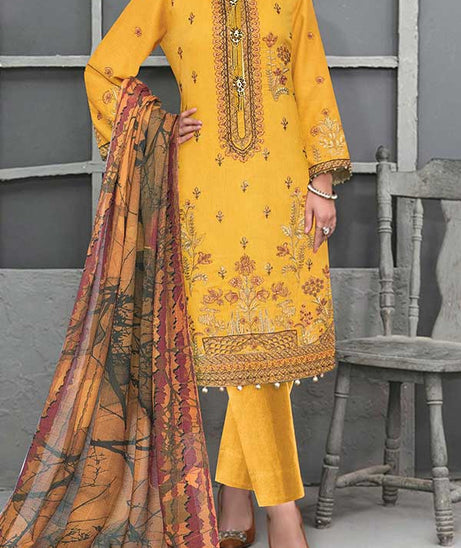 Khadija's Luxury Emb Lawn'23 D#03