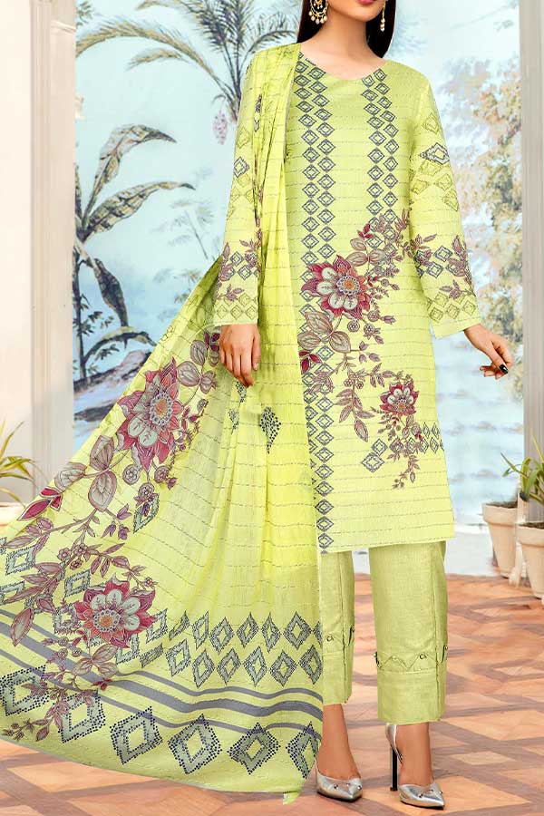 Khadija's Fadyaa Lawn`23 Vol-518 D#10